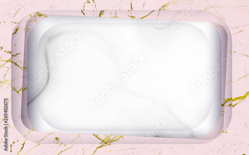 luxury Pink Marble with gol...