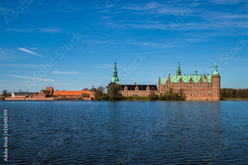 Frederiksborg Castle in Hillerod, Denmark.