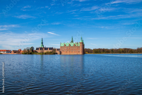 Frederiksborg Castle in Hillerod, Denmark.