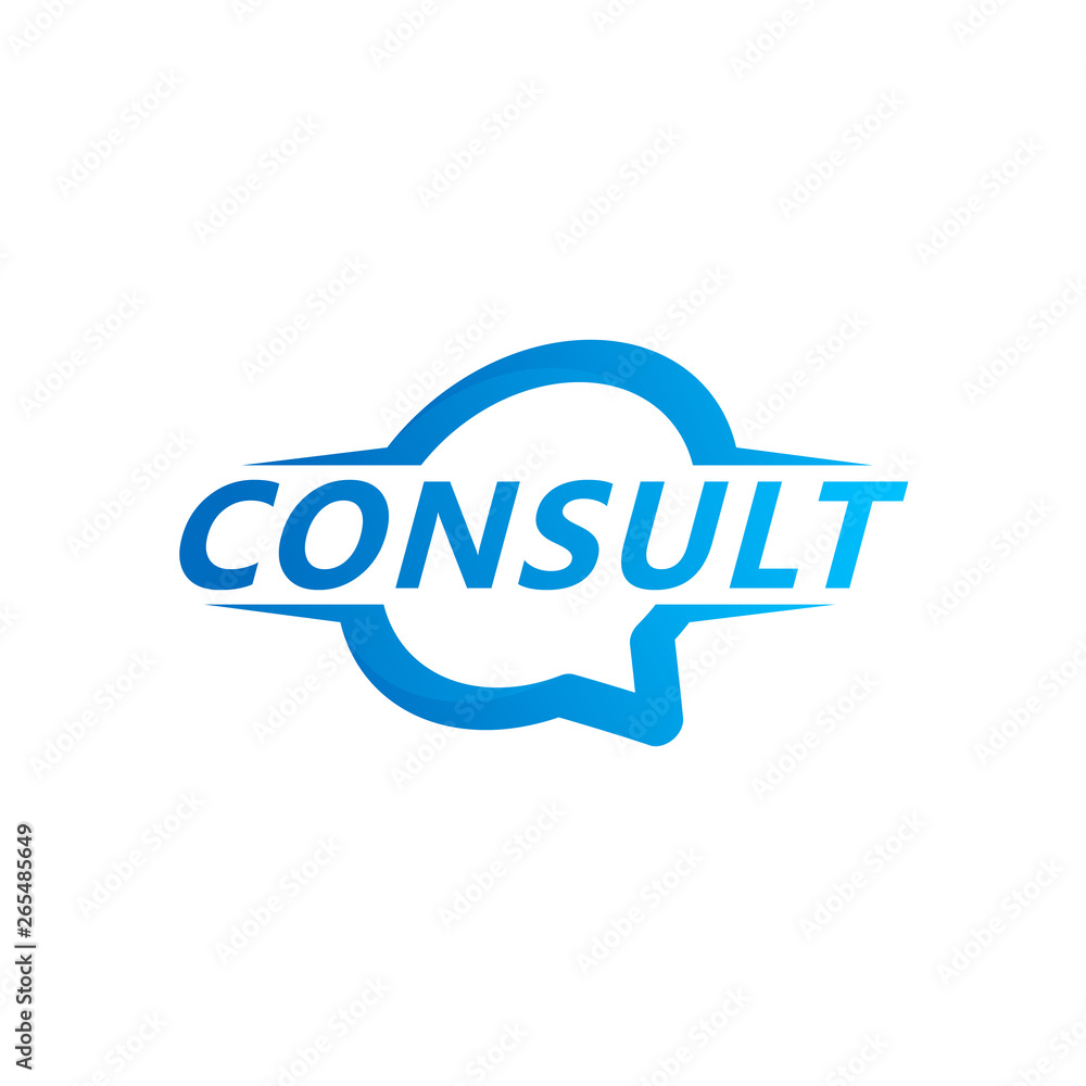 Consult Logo Template Design Vector, Emblem, Design Concept, Creative Symbol, Icon Consult Logo Template Design Vector, Emblem, Design Concept, Creative Symbol, Icon