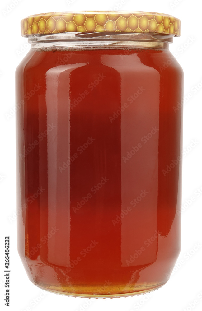 Jar of honey healthy food organic product Jar of honey healthy food organic product