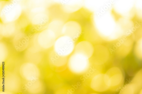 Gold bokeh texture. Festive glitter background with defocused lights