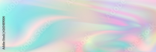 horizontal elegant pastel holographic texture design for pattern and background