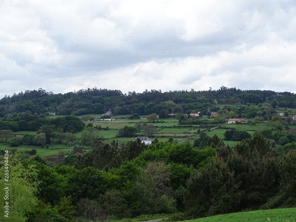 Fototapeta premium paisajes de galicia 