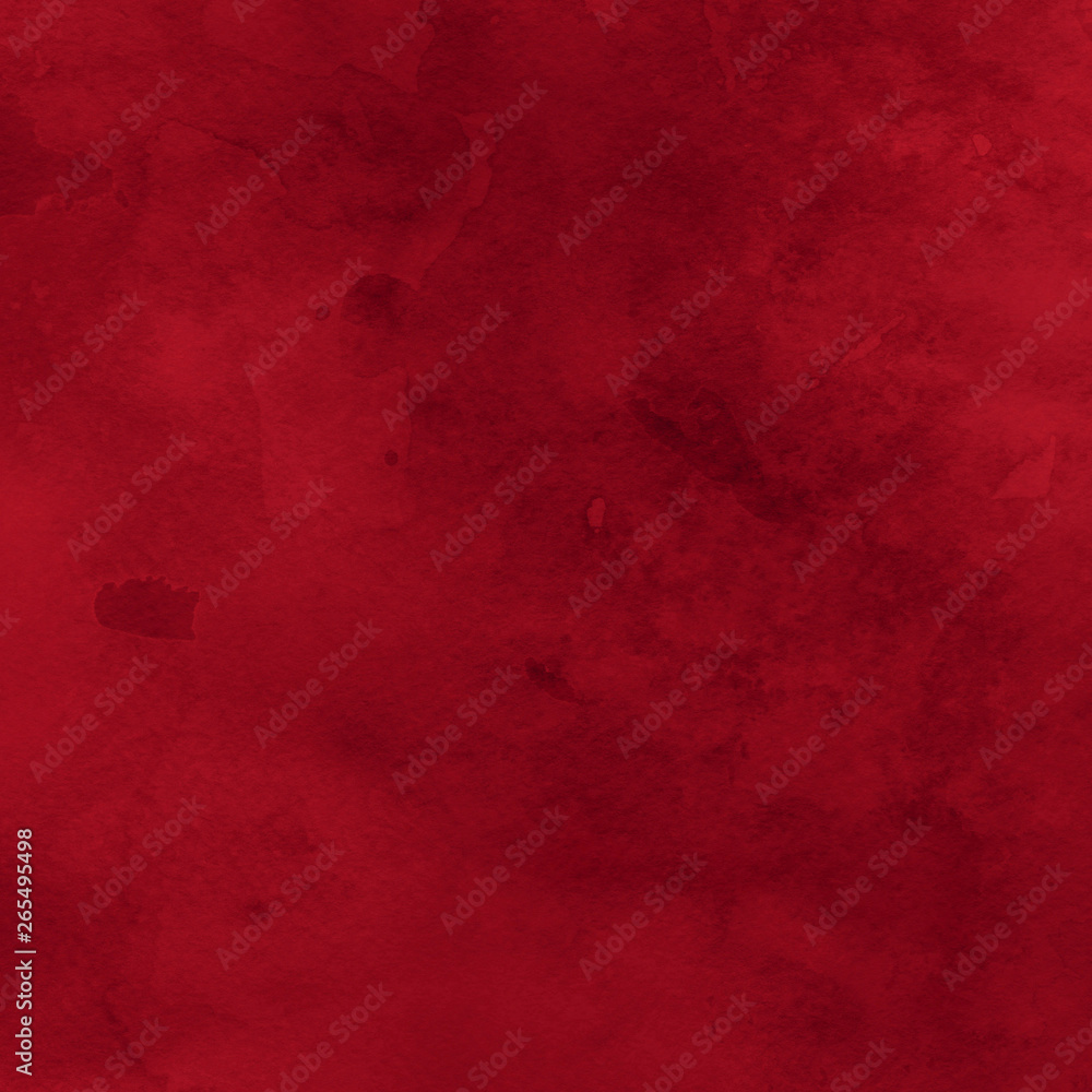 Red ink and watercolor texture on white paper background. Paint leaks and ombre effects. Hand painted abstract image. Red ink and watercolor texture on white paper background. Paint leaks and ombre effects. Hand painted abstract image.