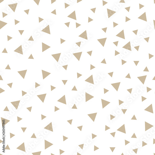 Seamless triangle pattern, vector background