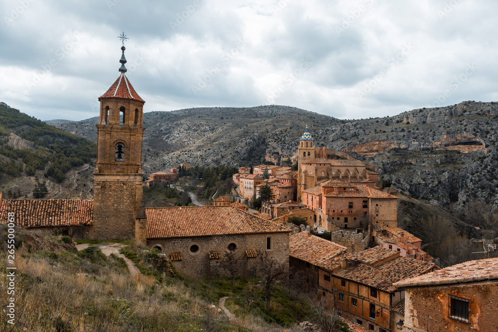 Albarracin a small medieval town located in Teruel, Spain Albarracin a small medieval town located in Teruel, Spain