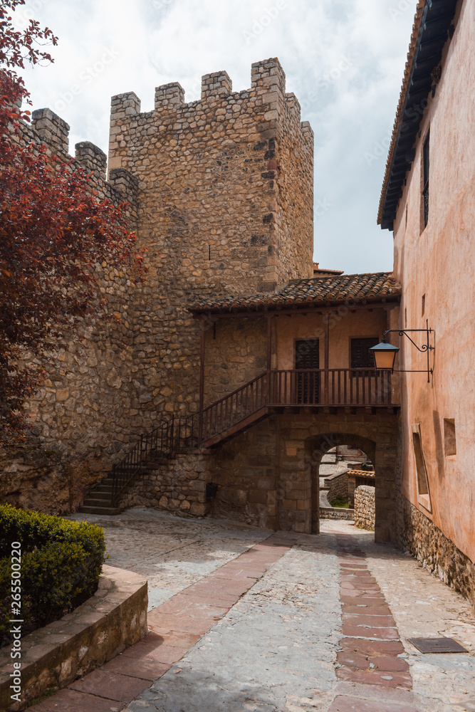 Albarracin a small medieval town located in Teruel, Spain Albarracin a small medieval town located in Teruel, Spain