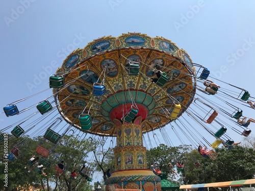 ferris wheel at night