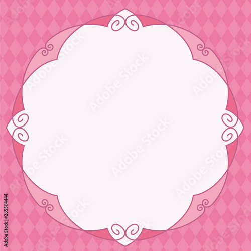 周年イベントやお祝い事などで使いやすいゴージャスでアンティーク調のフレームデザイン