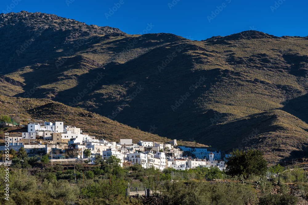Velefique in Sierra de Los Filabres, Almeria, Andalusia, Spain