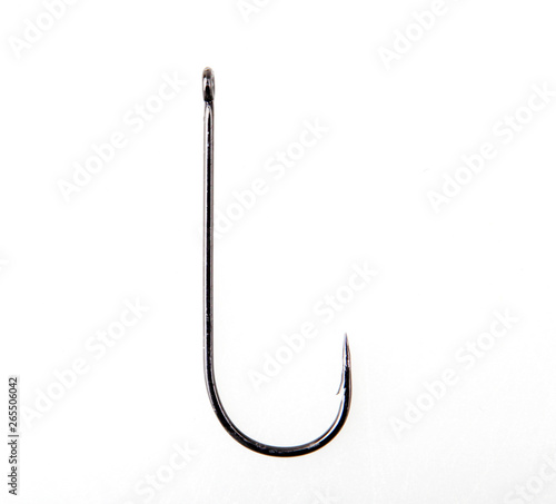 Fish Hook Isolated On White Background