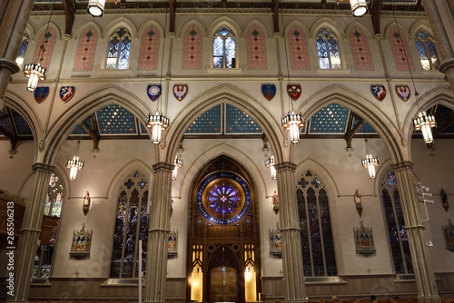 Immaculate Heart of Mary side Chapel in St Michael s renovated Cathedral Toronto