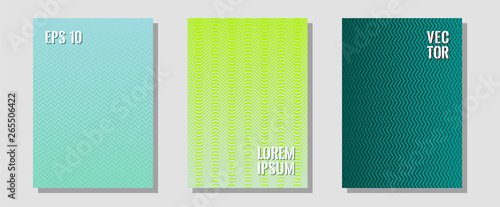 Certificate layouts vector graphic design set.