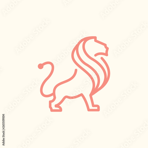 Premium Lion Logo - Vector logo template