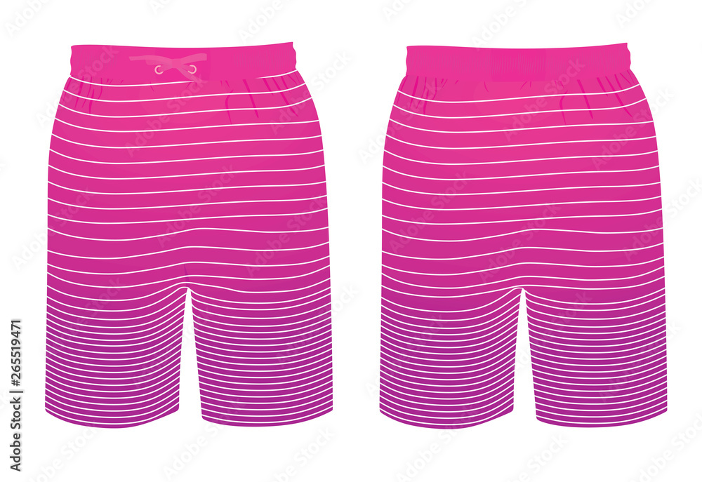 Summer shorts. vector illustration Summer shorts. vector illustration