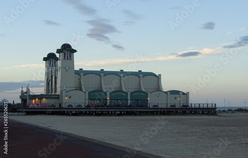 Wellington Pier on Great Yarmouth sea front, Norfolk, England, UK
