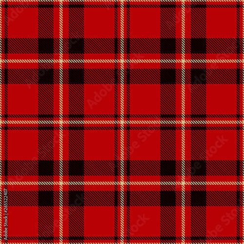Tartan  Plaid  Seamless Pattern Background