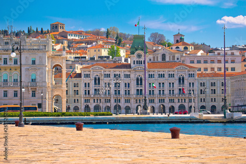 City of Trieste waterfront view