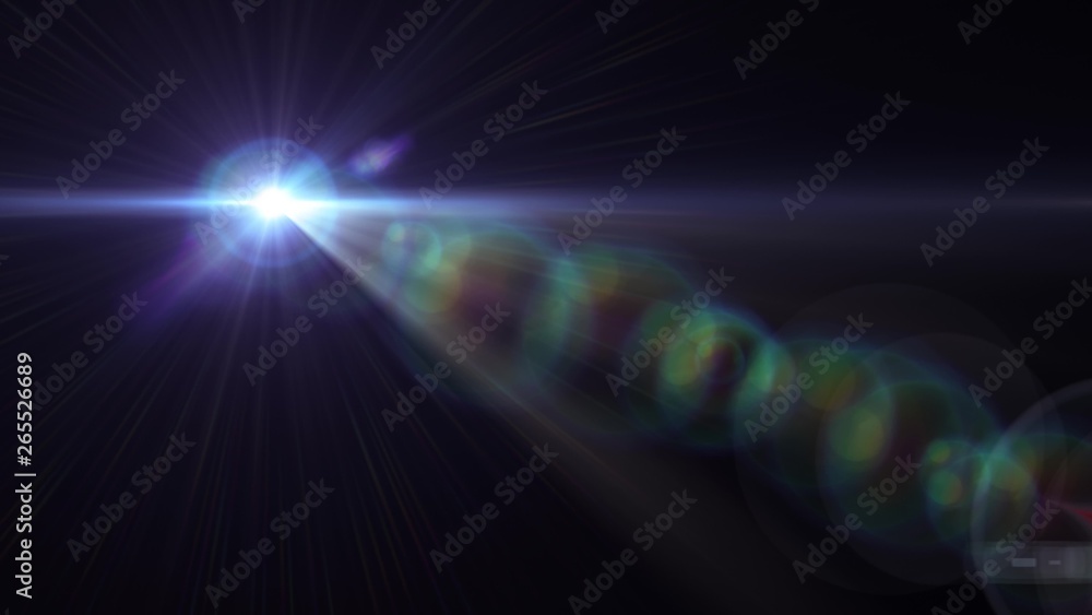 Fototapeta premium flash lights optical lens flares shiny illustration art background new natural lighting lamp rays effect colorful bright stock image