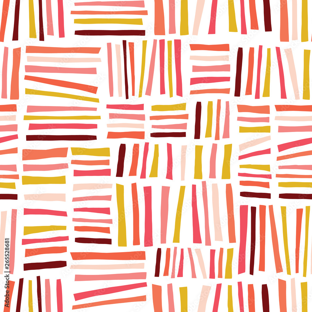 Pink red gold yellow blocks seamless abstract pattern Pink red gold yellow blocks seamless abstract pattern