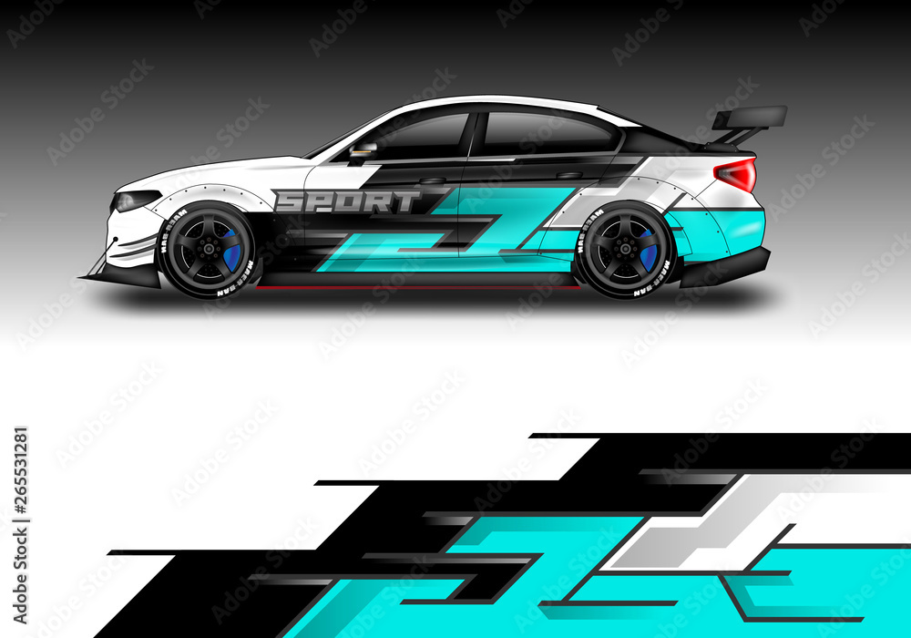 Car wrap designs vector . Background graphic . File ready to print and editable . Eps 10 Car wrap designs vector . Background graphic . File ready to print and editable . Eps 10