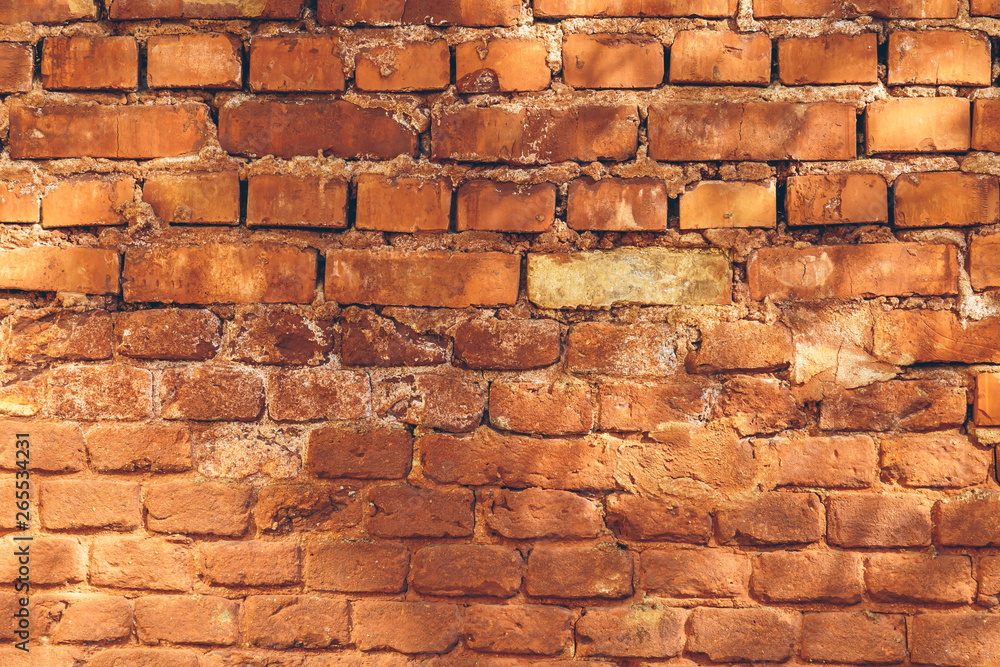 Obraz premium old brick wall background texture