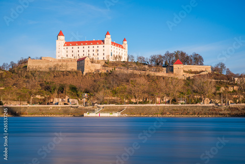 Bratislava Castle over Danube River, Bratislava, Slovakia