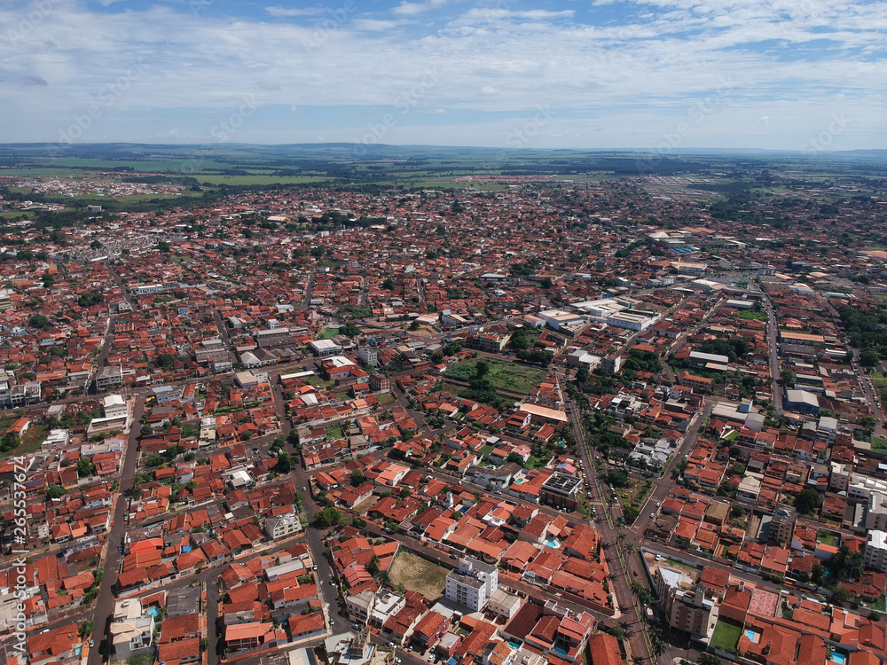 Fototapeta premium Itumbiara Goias Aerea