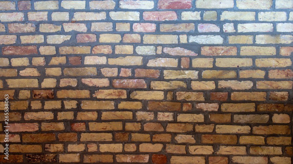 Fototapeta premium The sample of brick wall texture background