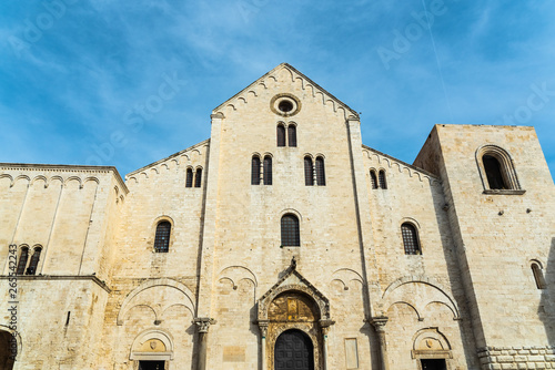 Facade of the minor basilica of San Nicolas de Bari.