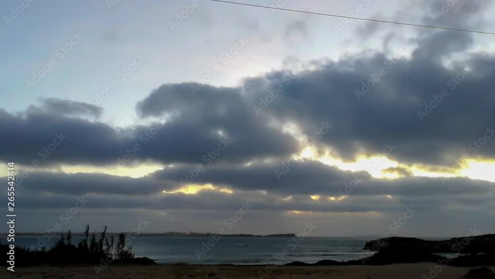 The beautiful Baleal island beach in Portugal The beautiful Baleal island beach in Portugal