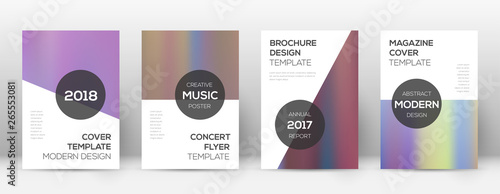 Flyer layout. Modern admirable template for Brochu
