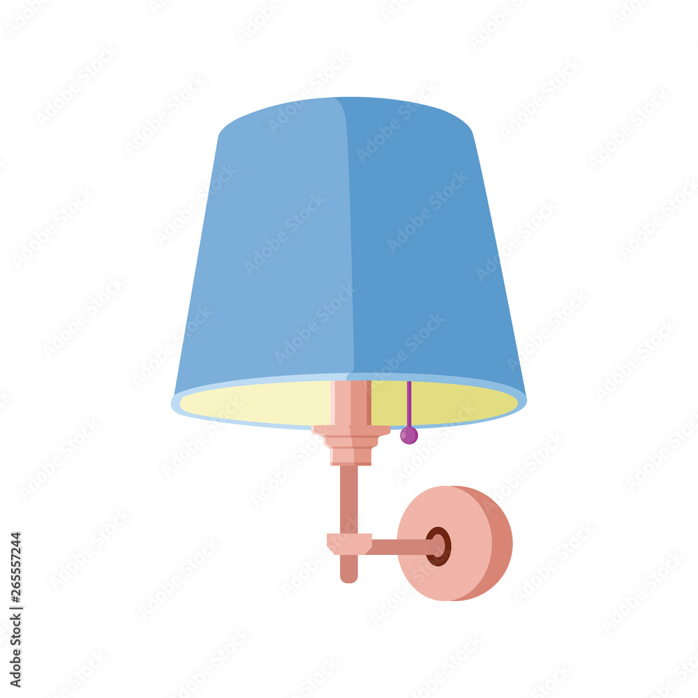 Wall Lamp Icon Vector Illustration Wall Lamp Icon Vector Illustration