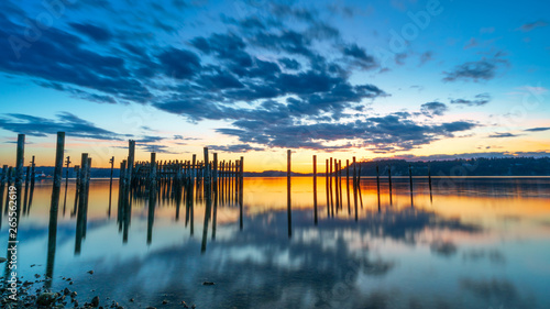 Tacoma Narrows Sunset © John