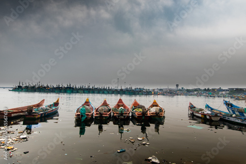 Wallpaper Mural Indian boats Torontodigital.ca