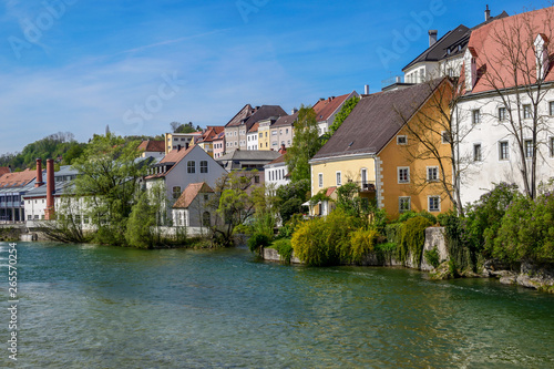 Landscape shot of Steyr in Upper Austria / Austria