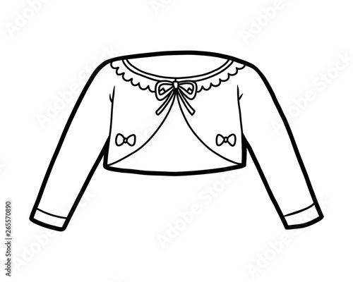 Coloring book, Girls bolero