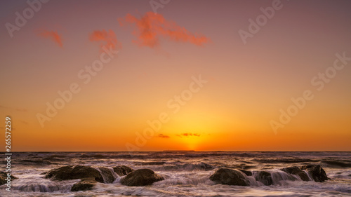 Ocean Sunset Towards Destruction Island