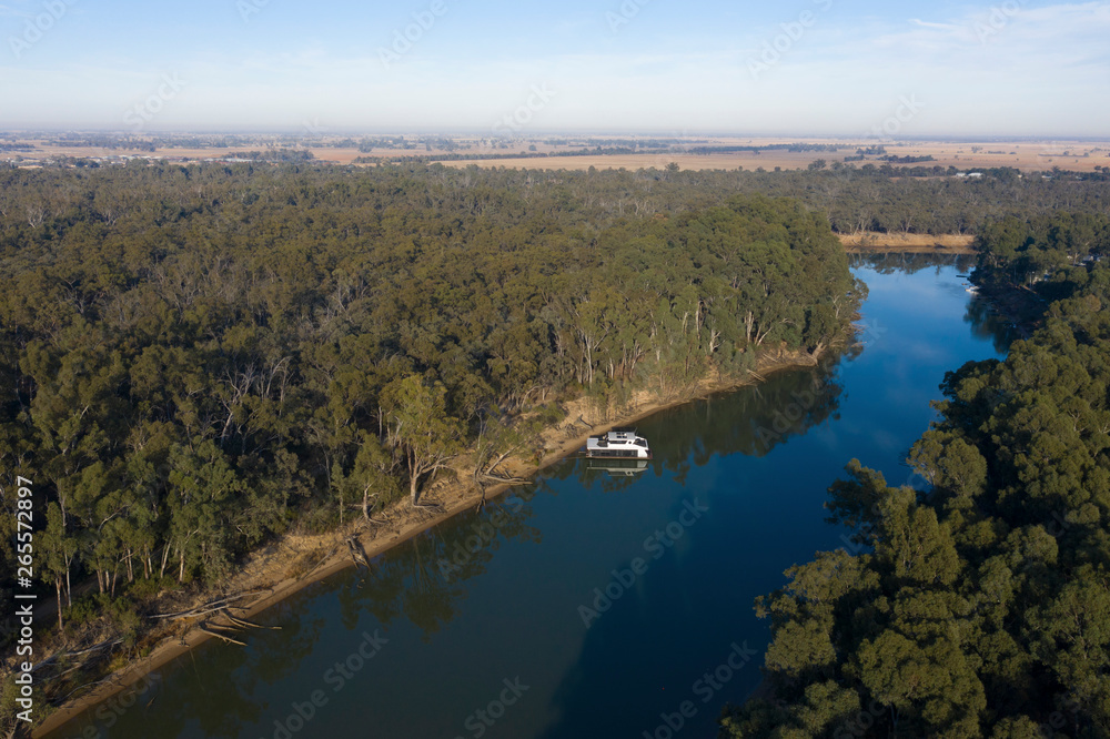 The Murray river near Echuca, Victoria, Australia.