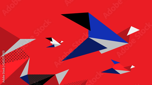 Freedom and independent concept abstract background