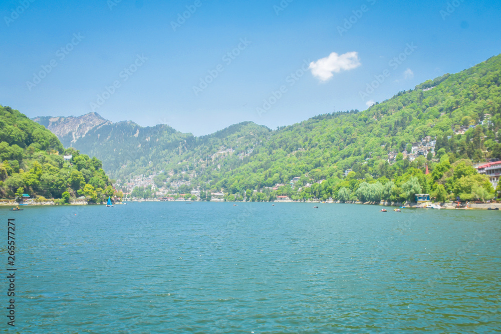 Go where you feel most alive, mountain with lake in nainital india, Nainital Tourism