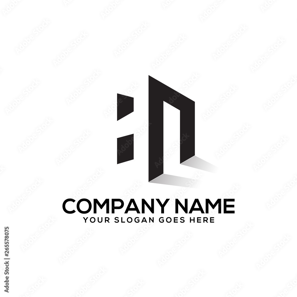 HN initial logo, negative space vector , clean and clever designs HN initial logo, negative space vector , clean and clever designs