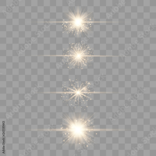 Optical lens flare light 