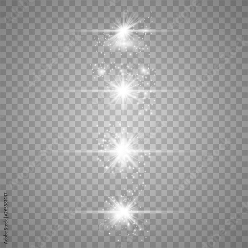 Optical lens flare light 