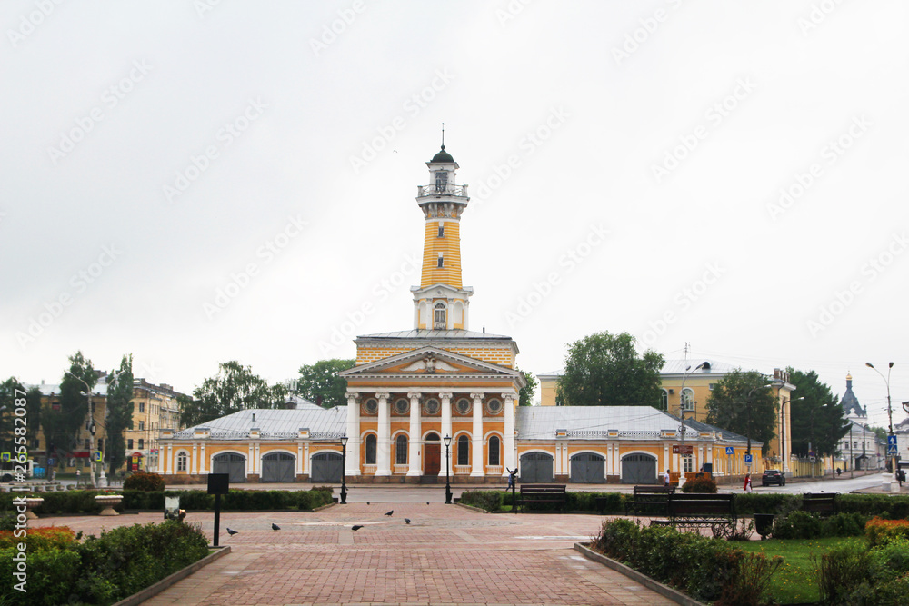 Obraz premium Fire-observation watchtower in Kostroma