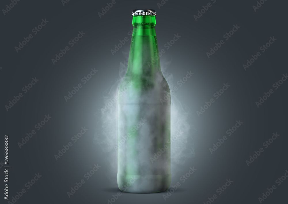 Beer Bottle With Condensation Beer Bottle With Condensation
