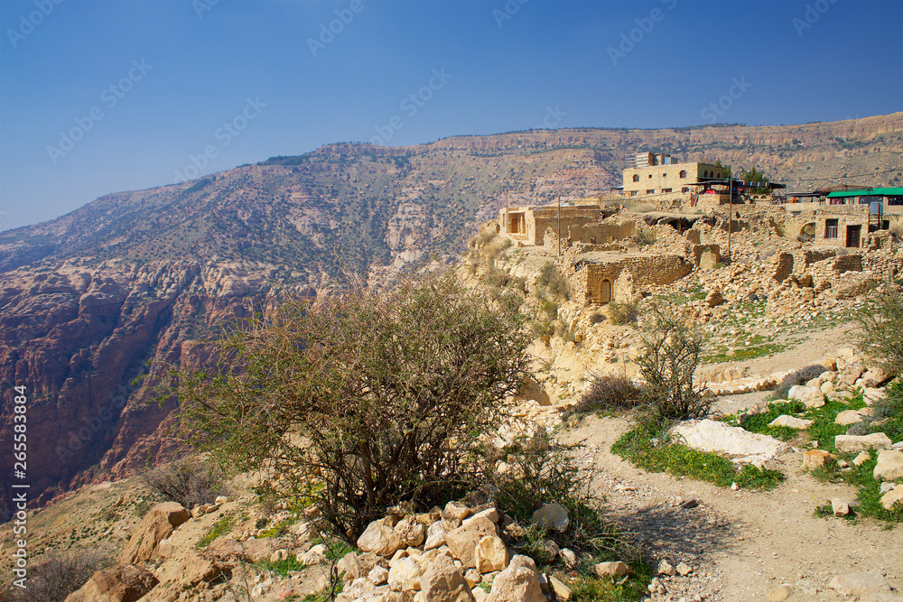 Jordan Dana Village in Reserve panorama