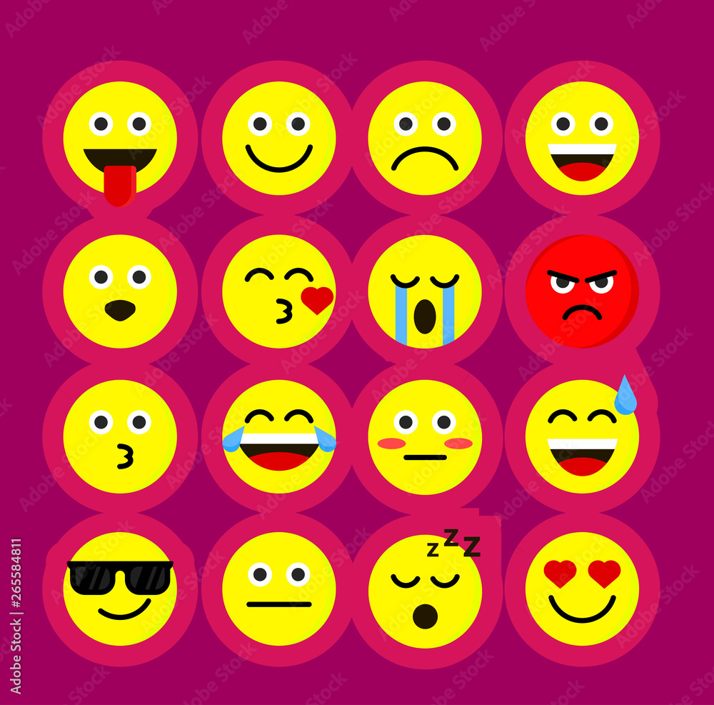 Fototapeta premium smile icon