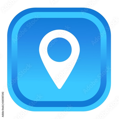 Location icon. Pin icon, Location icon, Map pointer icon